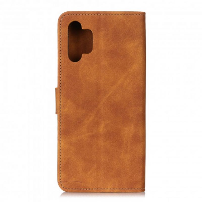 Flip Cover Samsung Galaxy A32 5G Vintage Lædereffekt Khazneh