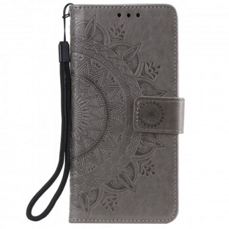 Læder Cover Samsung Galaxy A32 5G Søn Mandala