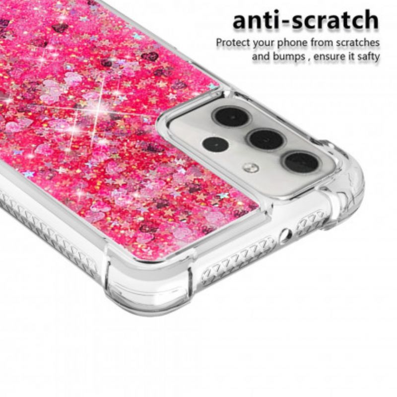 Mobilcover Samsung Galaxy A32 5G Ønsker Glitter