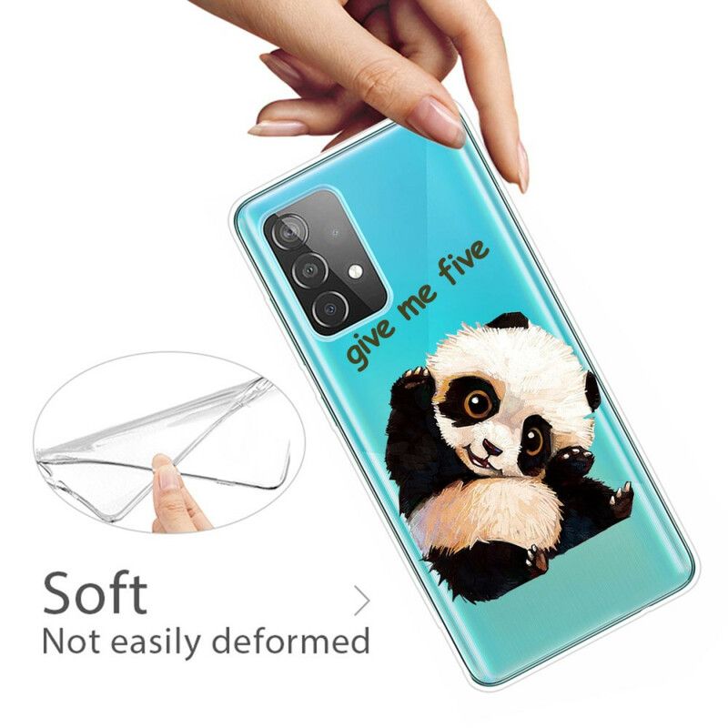 Mobilcover Samsung Galaxy A32 5G Panda Giv Mig Fem