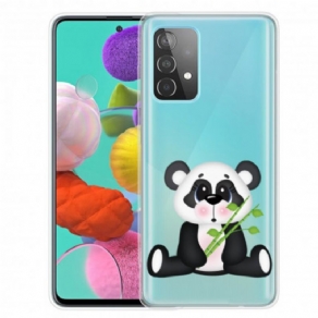 Mobilcover Samsung Galaxy A32 5G Transparent Trist Panda