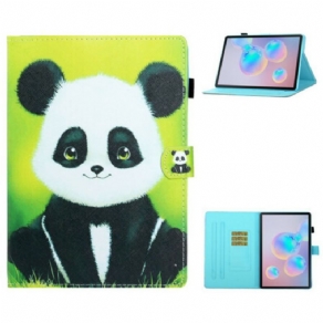 Flip Cover Samsung Galaxy Tab S8 / Tab S7 Sød Panda