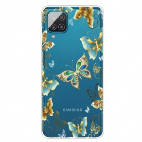 Cover Samsung Galaxy M12 / A12 Design Sommerfugle