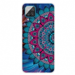 Cover Samsung Galaxy M12 / A12 Farverig Mandala