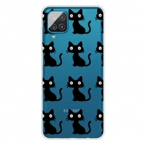 Cover Samsung Galaxy M12 / A12 Flere Sorte Katte