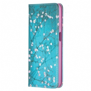 Cover Samsung Galaxy M12 / A12 Flip Cover Blomstrende Grene