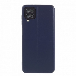 Cover Samsung Galaxy M12 / A12 Flip Cover Premium Series X-level