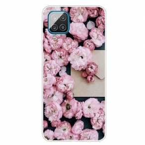 Cover Samsung Galaxy M12 / A12 Intense Blomster