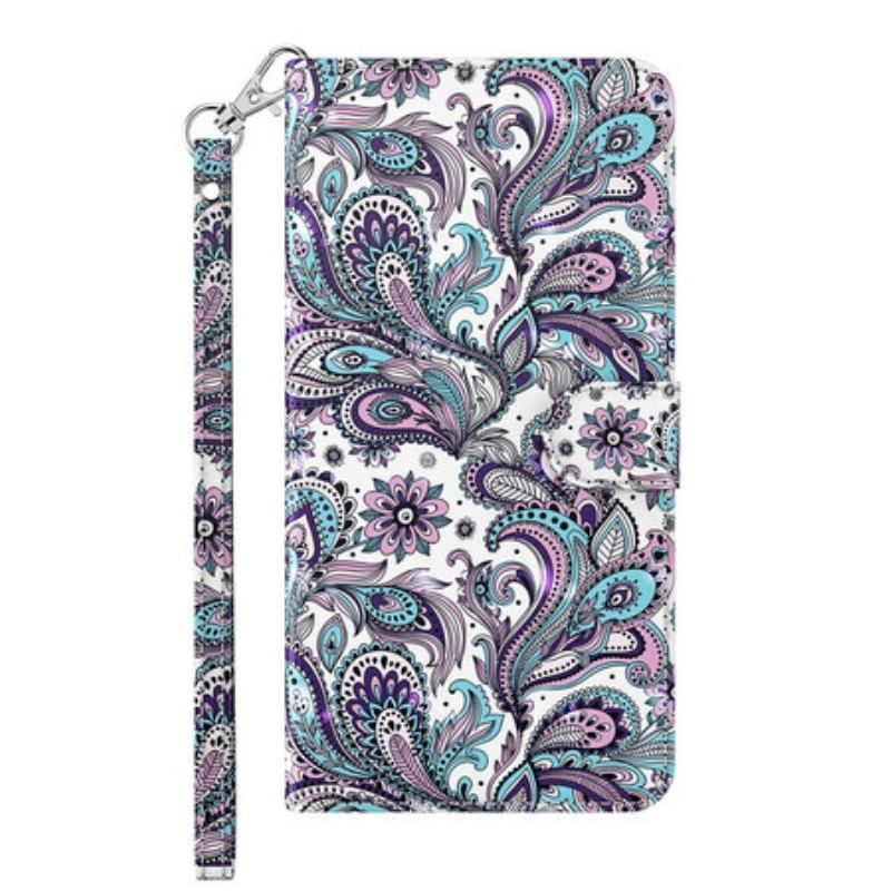 Flip Cover Samsung Galaxy M12 / A12 Blomster Mønstre