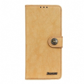 Flip Cover Samsung Galaxy M12 / A12 Khazneh Retro Split Imiteret Læder