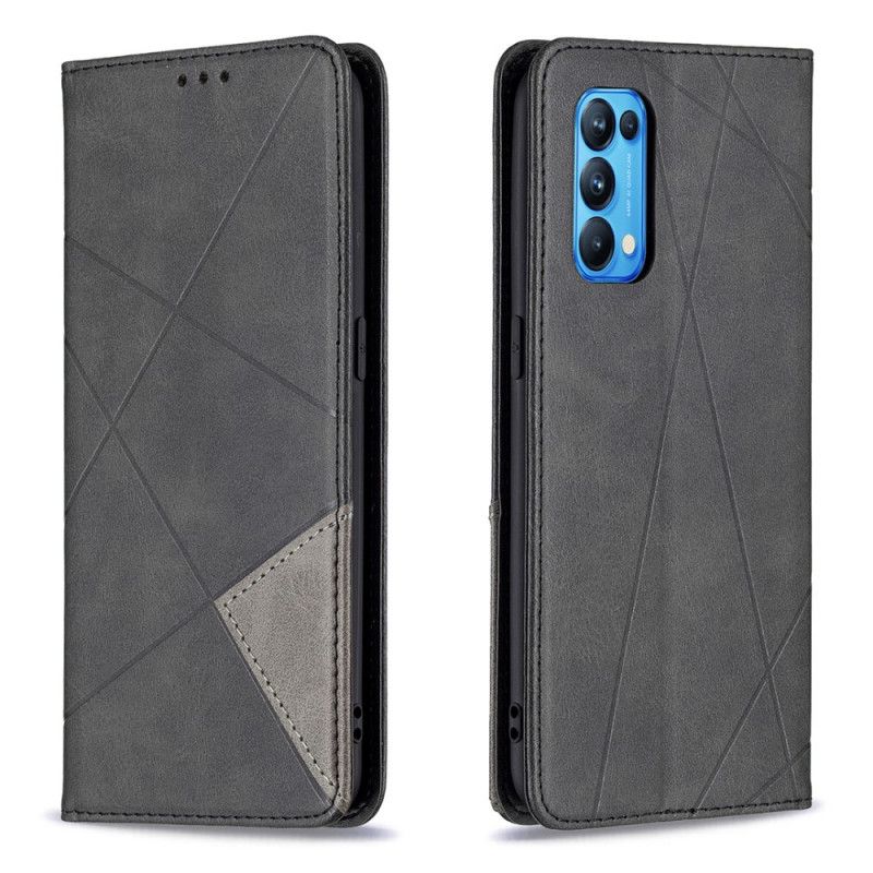 Cover Oppo Find X3 Lite Flip Cover Kunstnerstil