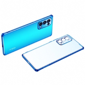 Mobilcover Oppo Find X3 Lite Transparente Kanter Metal Style Sulada