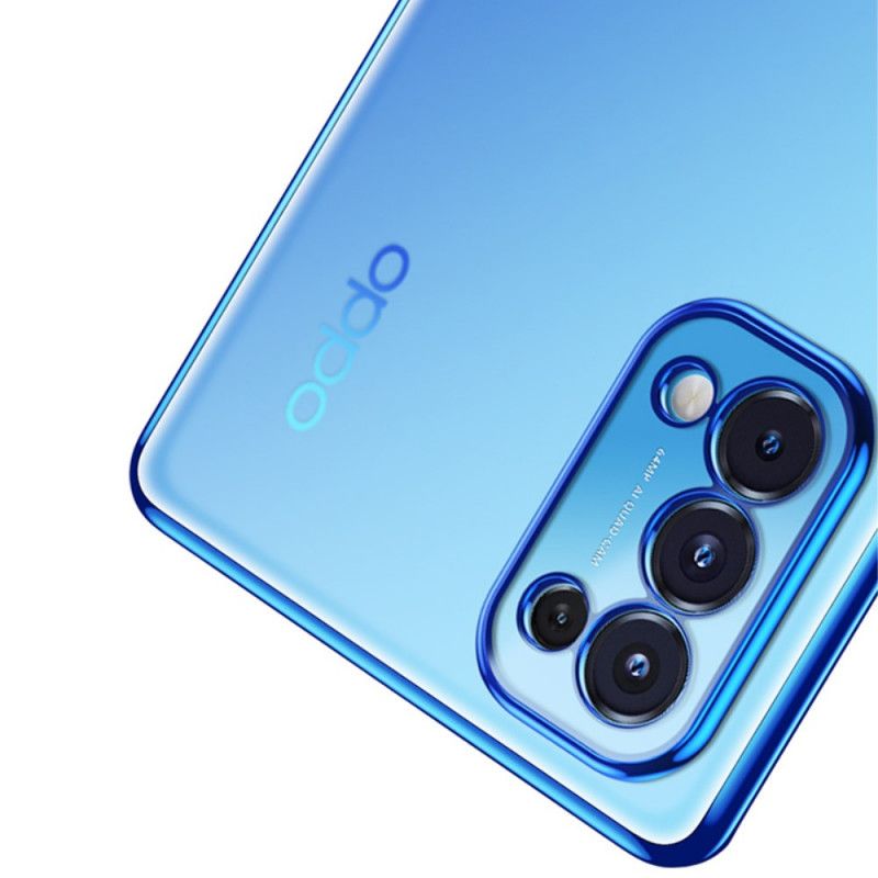 Mobilcover Oppo Find X3 Lite Transparente Kanter Metal Style Sulada