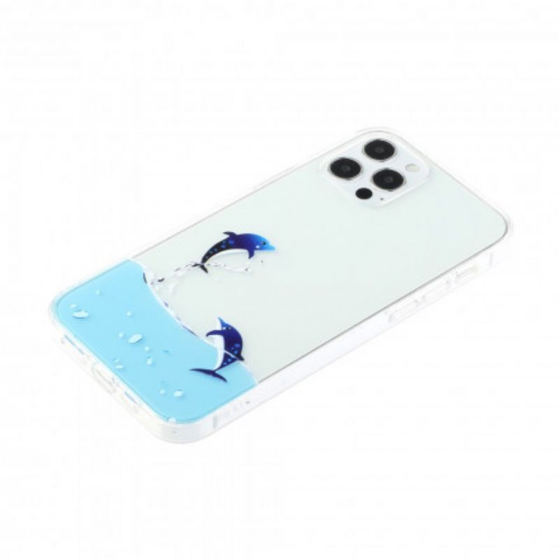 Cover iPhone 12 / 12 Pro Delfinspil