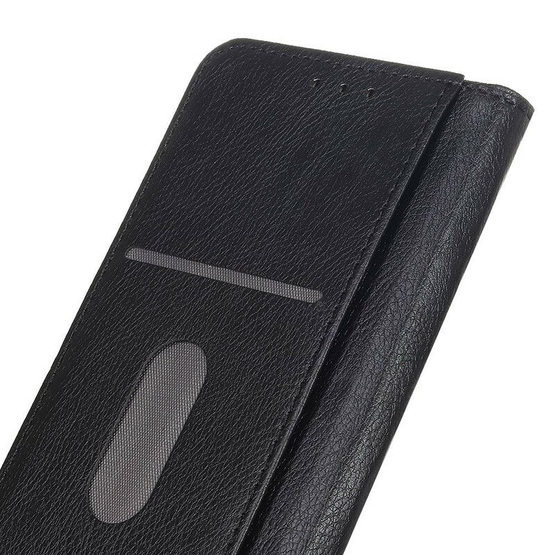 Cover iPhone 12 / 12 Pro Flip Cover Business Split Litchi Læder