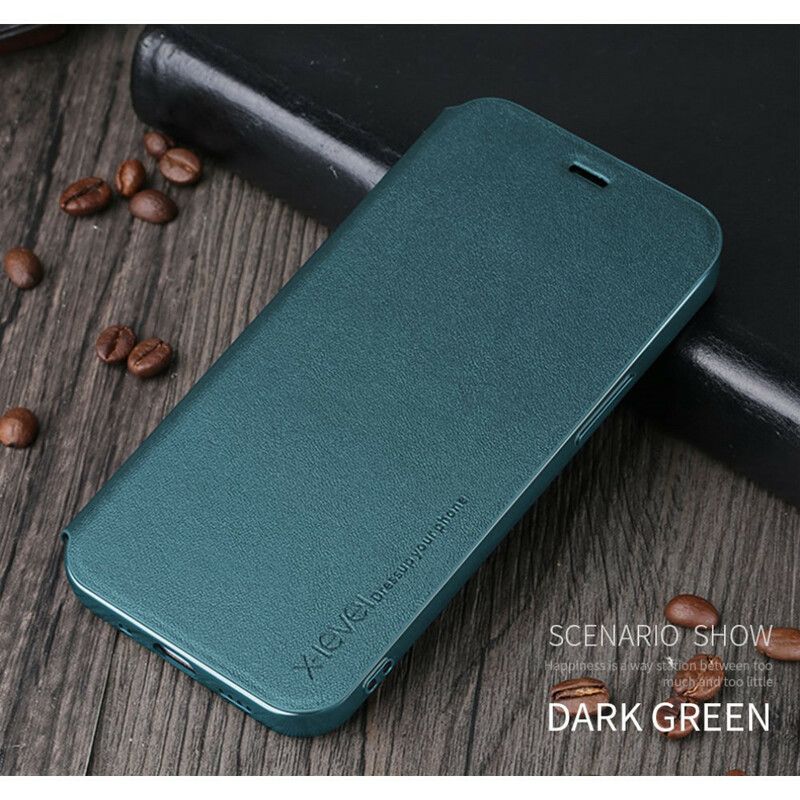 Cover iPhone 12 / 12 Pro Flip Cover X-level Fib Ii-serien