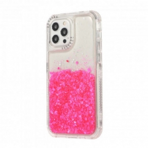 Cover iPhone 12 / 12 Pro Glitterpulver