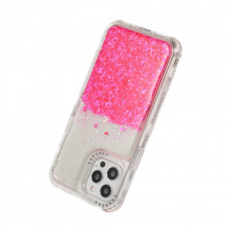 Cover iPhone 12 / 12 Pro Glitterpulver