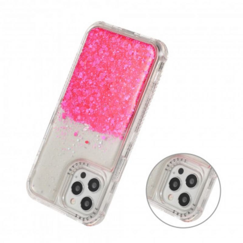 Cover iPhone 12 / 12 Pro Glitterpulver