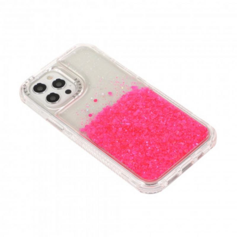 Cover iPhone 12 / 12 Pro Glitterpulver