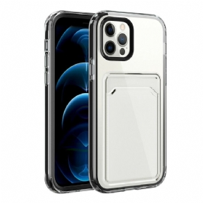 Cover iPhone 12 / 12 Pro Klar Hybridkortholder