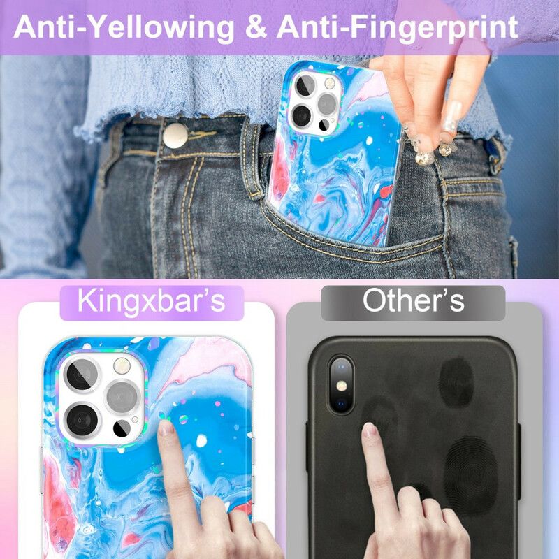 Cover iPhone 12 / 12 Pro Kunstnerisk Kingxbar