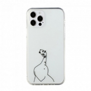 Cover iPhone 12 / 12 Pro Panda-logospil