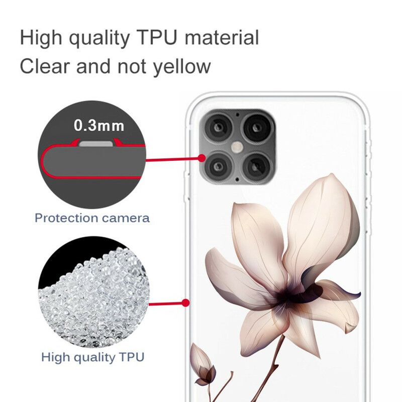 Cover iPhone 12 / 12 Pro Premium Blomster