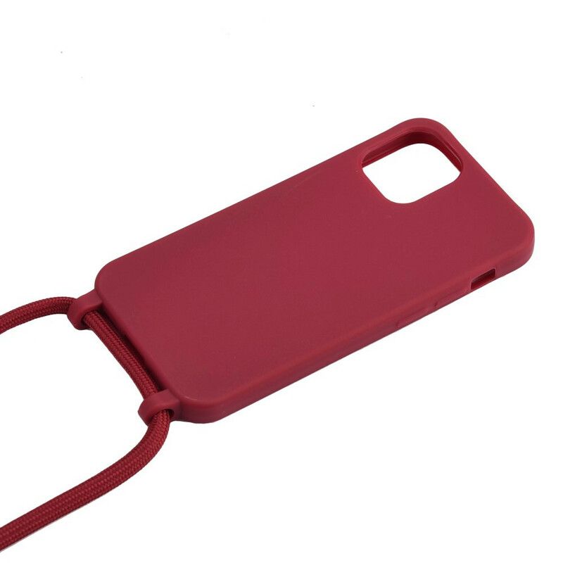 Cover iPhone 12 / 12 Pro Silicone Og Snor