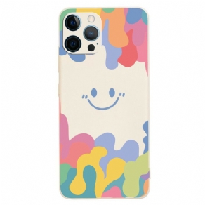 Cover iPhone 12 / 12 Pro Smilende Ansigt