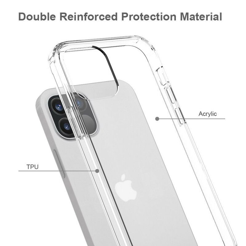 Cover iPhone 12 / 12 Pro Transparent Hybrid