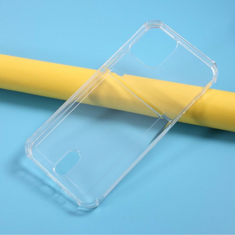 Cover iPhone 12 / 12 Pro Transparent Kortholder