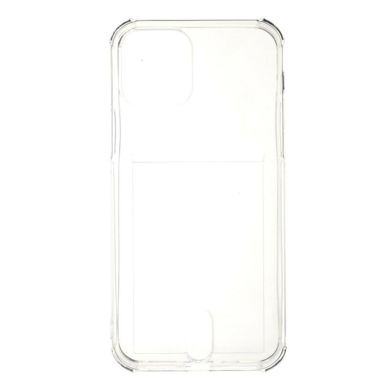 Cover iPhone 12 / 12 Pro Transparent Kortholder