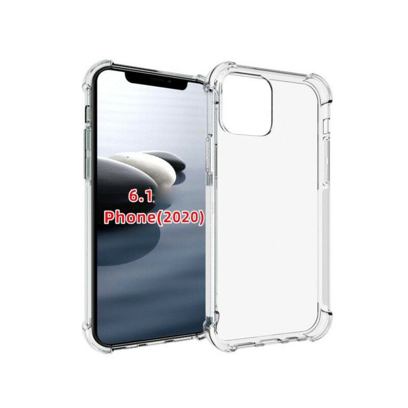 Cover iPhone 12 / 12 Pro Transparente Forstærkede Hjørner