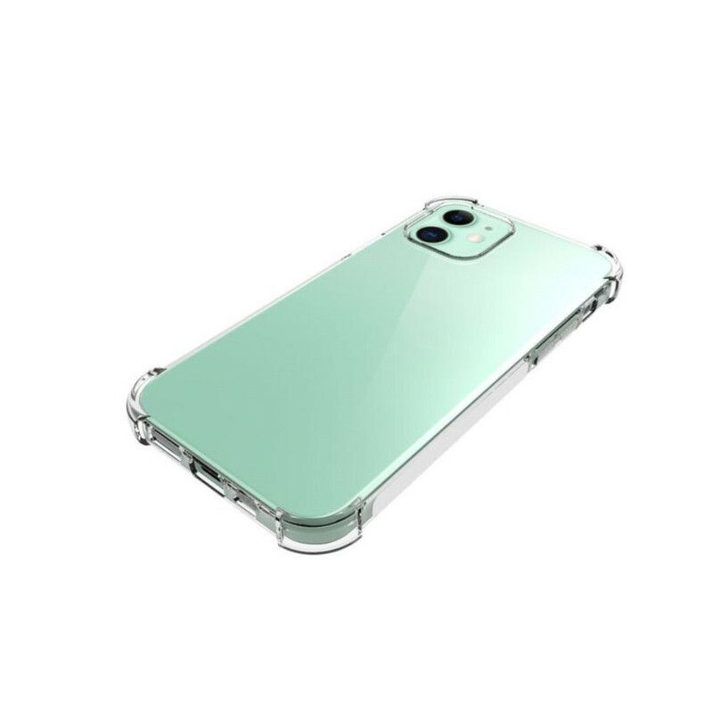 Cover iPhone 12 / 12 Pro Transparente Forstærkede Hjørner