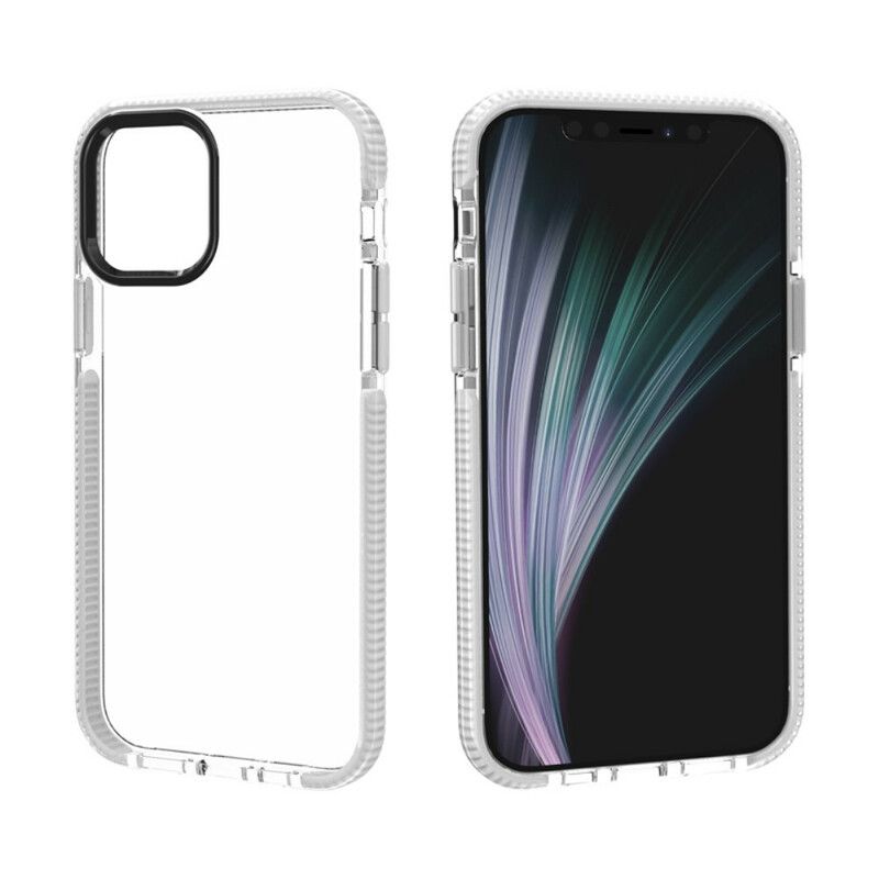 Cover iPhone 12 / 12 Pro Transparente Silikonekanter