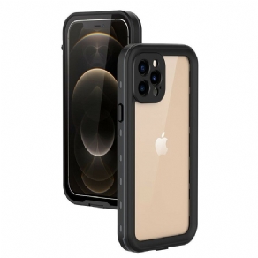 Cover iPhone 12 / 12 Pro Vandtæt Gennemsigtig Rødeprik