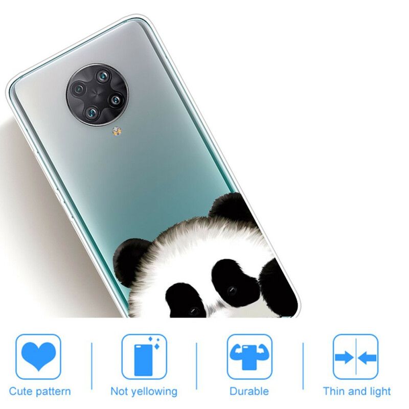 Cover Poco F2 Pro Transparent Panda