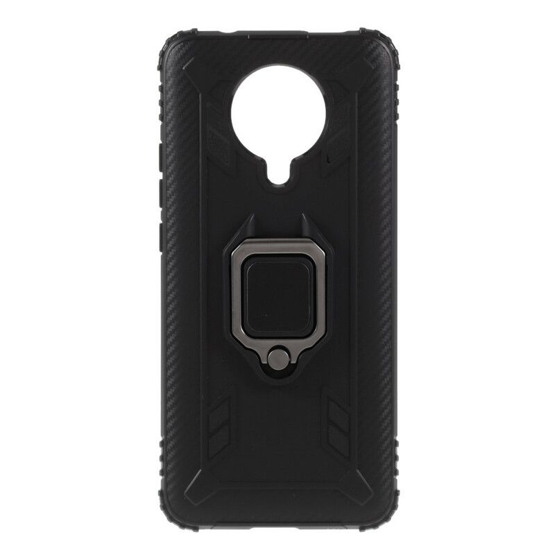 Mobilcover Poco F2 Pro Ring Og Kulfiber