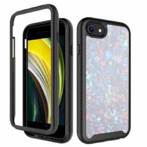 Cover iPhone SE 3 / SE 2 / 8 / 7 Beskyttelsessæt Dobbelt Beskyttelsesfarve