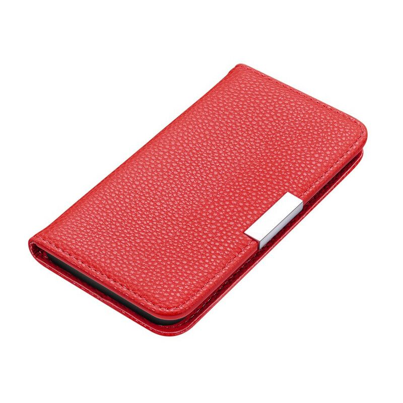 Cover iPhone SE 3 / SE 2 / 8 / 7 Flip Cover Ultra Chic Litchi Imiteret Læder