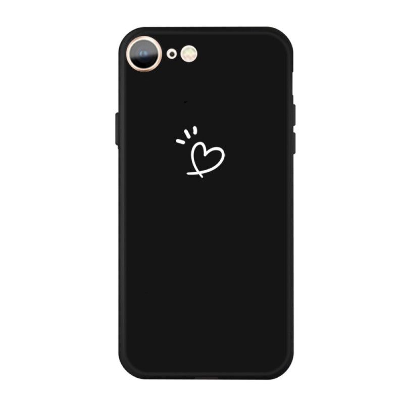 Cover iPhone SE 3 / SE 2 / 8 / 7 Silikonehjerter