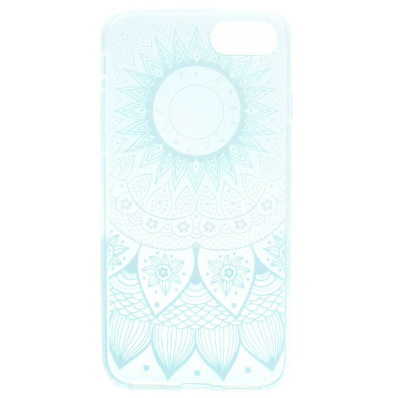 Cover iPhone SE 3 / SE 2 / 8 / 7 Transparent Farvet Mandala