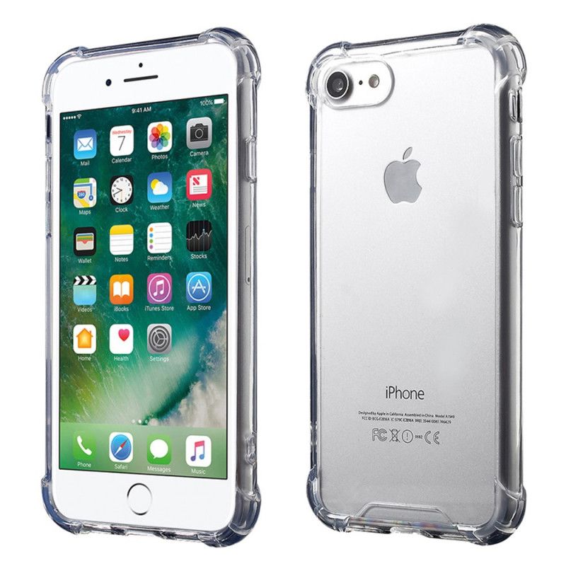 Cover iPhone SE 3 / SE 2 / 8 / 7 Transparente Krystalklare Forstærkede Hjørner