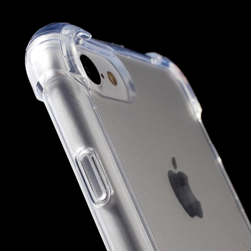 Cover iPhone SE 3 / SE 2 / 8 / 7 Transparente Krystalklare Forstærkede Hjørner