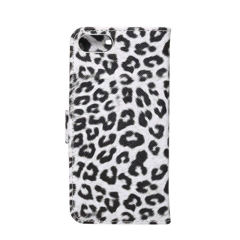 Læder Cover iPhone SE 3 / SE 2 / 8 / 7 Leopard