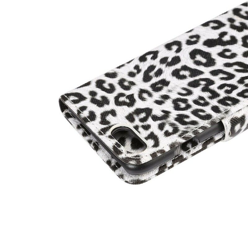 Læder Cover iPhone SE 3 / SE 2 / 8 / 7 Leopard