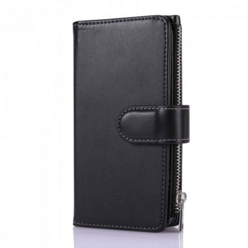 Læder Cover iPhone SE 3 / SE 2 / 8 / 7 Multi-funktion Business Wallet