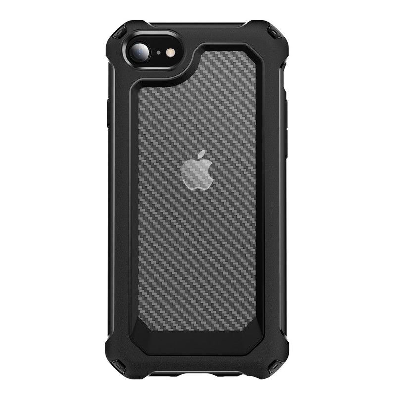 Mobilcover iPhone SE 3 / SE 2 / 8 / 7 Carbon Fiber Hybrid