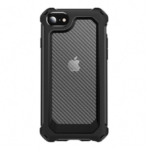 Mobilcover iPhone SE 3 / SE 2 / 8 / 7 Carbon Fiber Hybrid